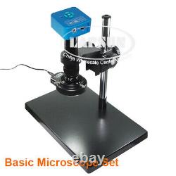 1/2 inch big SONY Sensor HDMI Industry Lab Camera Microscope Stand Barlow Lens