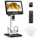 10.1 Hdmi Digital Microscope 1200x With 2k Ips Screen Coin Microscope Magnifier