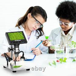 1000X Coin Microscope 4.3 Screen LCD Microscope for Kids Adults Video Camera