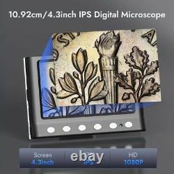 1000X HD 1080P Digital Microscope High-Definition Coin Inspection Tool with