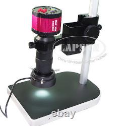 100X 2MP Digital Industrial Lad Microscope VGA TV AV Camera + C-mount Lens Stand