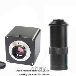 1080P 60FPS HDMI 2K C CS Mount Digital Industrial Microscope Video Camera Lens