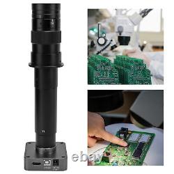 1080P Microscope Camera 48MP +300X C Type Mounting Lens Digital Camera US Plug