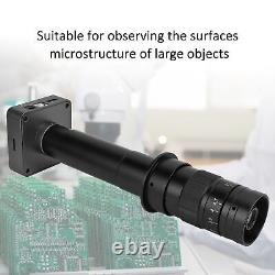 1080P Microscope Camera 48MP +300X C Type Mounting Lens Industry Digital Camera