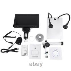 1200X Digital Microscope Magnifier Video Camera 7 in LCD Rechargeable Microscope