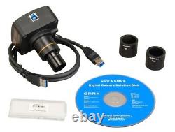 14M Pixel Digital USB3.0 Microscope Camera with Software and Stage Micrometer