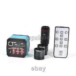 14MP Microscope Camera HDMI USB Output Digital Eyepiece with 0.5X C-mount Lens szt