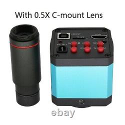 14MP USB Industry Microscope Digital Eyepiece CMOS Camera Video 0.5X C-mount Len