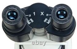 1600X Brightfield & Turret Phase Contrast PLAN Microscope+1.3MP Digital Camera