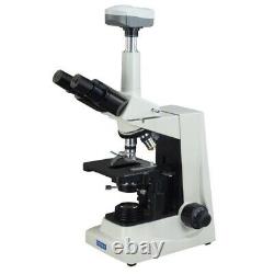 1600X Darkfield Trinocular Compound Siedentopf Microscope+9MP Digital Camera