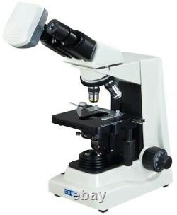 1600X Phase Contrast Compound Siedentopf 9MP Digital Microscope for Live Blood