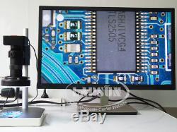 16MP 1080P 60FPS HDMI USB FHD Industrial Microscope Digital Camera + 100X Lens