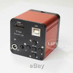 16MP 1080P 60FPS HDMI + USB FHD Lab Industrial C-mount Microscope Digital Camera