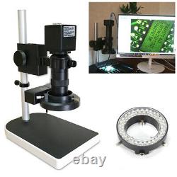 16MP 1080P 60FPS HDMI USB Industrial 180X C-mount Lens Microscope Digital Camera