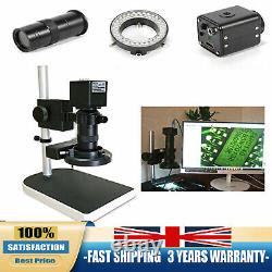 16MP 1080P Digital Industry Video Inspection Microscope Camera Set 10X-180X HDMI