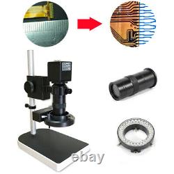 16MP 1080P HDMI Industrial Microscope Digital Camera Wireless Control & Stand UK