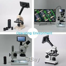 16MP 4K Stereo Industry Microscope Digital Camera 5LCD Screen withHDMI USB & WIFI