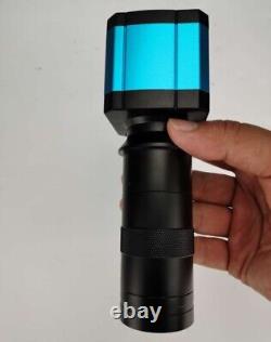 16MP Digital Microscope Video Recorder Camera Kit 1080P For Medicine + 80X Lens