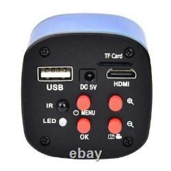 16MP HDMI USB Industrial Microscope Digital Camera + 0.7-4.5X Zoom Lens+ Bracket