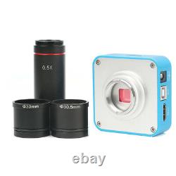 16MP Microscope Digital Eyepiece HDMI USB Industrial CCD Camera Lens 0.5x CMount