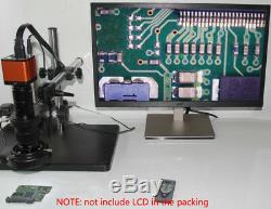 180X 16MP 1080P 60FPS HDMI USB Industrial C-mount Lens Microscope Digital Camera