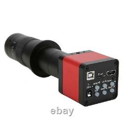 180X 48MP USB2.0 Industrial Digital Microscope Camera + Zoom C/CS Mount Lens