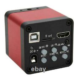 180X 48MP USB2.0 Industrial Digital Microscope Camera + Zoom C/CS Mount Lens