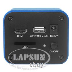 180X 5MP 1080P@60FPS HDMI WIFI Microscope Camera SONY IMX178 for iphone Android