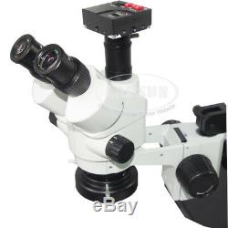 200X 1080P 60FPS HDMI Digital Camera + Simul-focal Trinocular Stereo Microscope