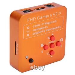 21MP 1080P 60FPS HDMI USB C-Mount Digital Microscope Video Camera Lens Useful SY