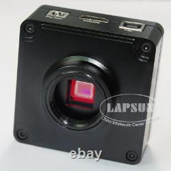 21MP 1080P 60FPS HDMI USB FHD Industrial C Mount Microscope Digital Camera NEW