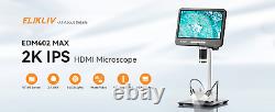 24MP 1200X Digital Coin Microscope Camera with Screen Soldering HDMI Microscope