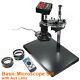 2k 1080p 60fps 30mp Hdmi Usb C-mount Industry Camera Microscope + Stand + Lens