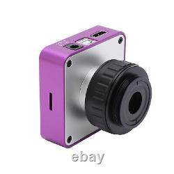 2K 51MP Industrial Digital Trinocular Microscope Camera 0.5X CMount Lens US Plug
