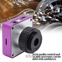 2K 51MP Industrial Digital Trinocular Stereo Microscope Camera 0.5X CMount Lens
