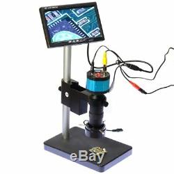 2in1 Industry 2MP Digital Microscope Camera & 7'' Screen Monitor with Base Stand