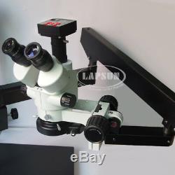 3.5-90X Simul-focal Trinocular Stereo Microscope 1080P 60FPS HDMI Digital Camera