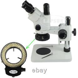 3.5-90X Trinocular Zoom Stereo Microscope 1080P 60FPS Digital C-mount Camera LCD