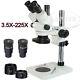 3.5x 225x Simul-focal Trinocular Stereo Microscope For Digital Eyepiece Camera