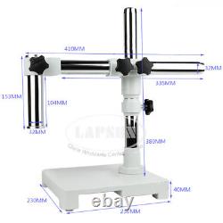 3.5X-90X Simul-focal Trinocular Zoom Stereo Microscope 21MP Digital Camera Stand