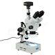 3.5x-90x Trinocular Stereo Zoom Microscope With 14mp Digital Camera+54 Led Light
