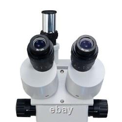 3.5X-90X Trinocular Stereo Zoom Microscope with 14MP Digital Camera+54 LED Light