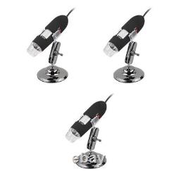 3 Pack Digital Microscope Camera Inspection -LED Illuminated