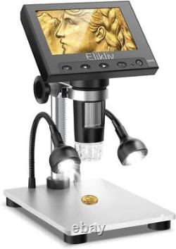 32GB 1000X Digital Microscope PC View 10 LED Lights 1080P USB Microscope Camera