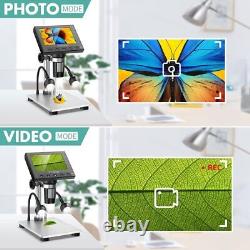 32GB 1000X Digital Microscope PC View 10 LED Lights 1080P USB Microscope Camera