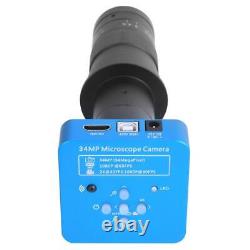 34MP 1080P Industrial C-mount Digital HDMI USB Video Microscope Camera 100-240V