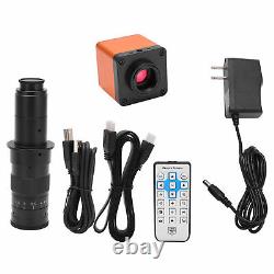 34MP 180X Industrial Microscope Camera HD Multimedia Interface USB withC-Mount Len