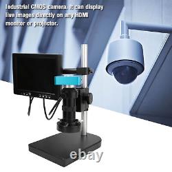 34MP HD USB Digital Industry Video Microscope Camera LCD Monitor S GFL