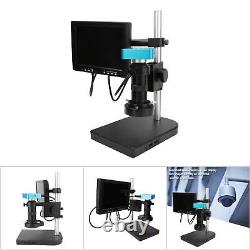 34MP USB Digital Video Microscope Camera LCD Monitor Set 100-240V US