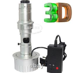 3D C-Mount 20X-180X Lens HDMI Sony IMX290 Industry Microscope Camera Set SMT SMD